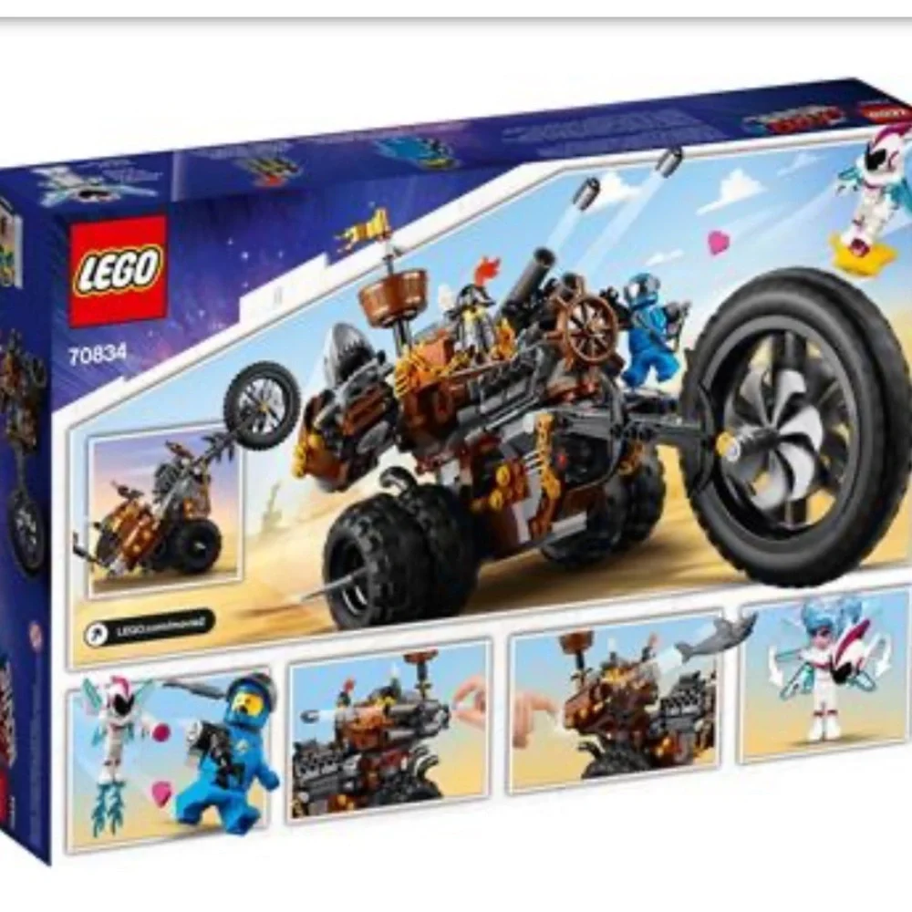 Lego Movie 2 MetalBeard’s Heavy Metal Motor Trike set 70834 new in sealed box